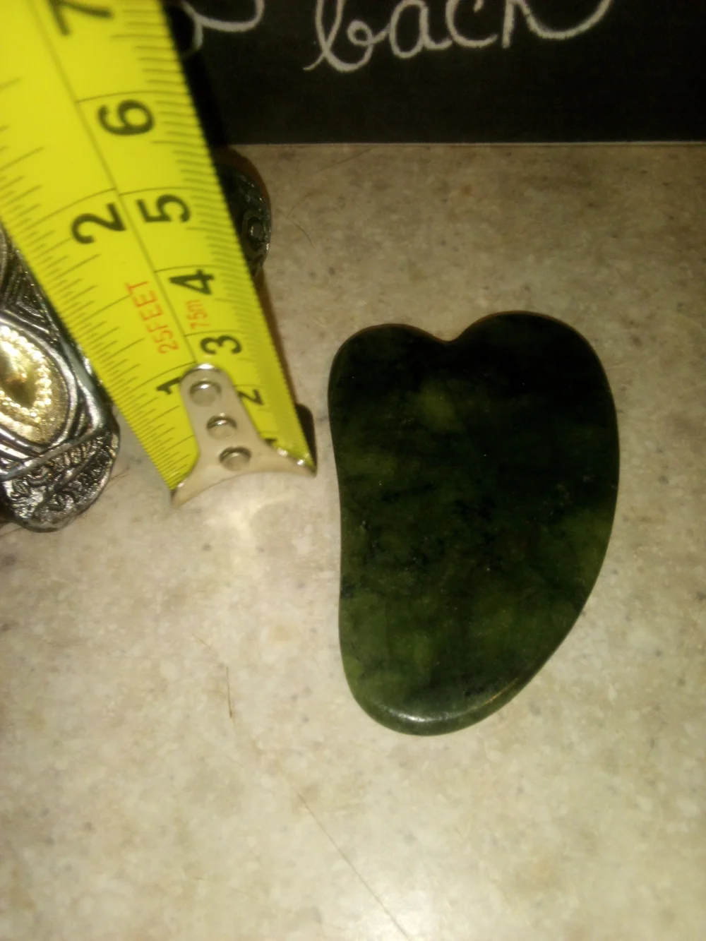 Green Jade Gua Sha Facial Massage Tool - Women Skincare